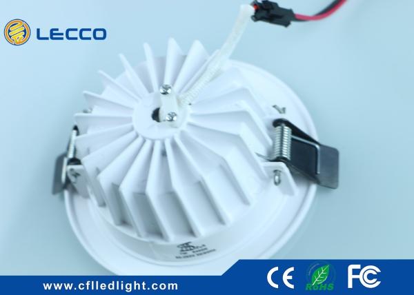 No Flicker LED Recessed Downlight , Led Kitchen Ceiling Downlights 100 LM / W