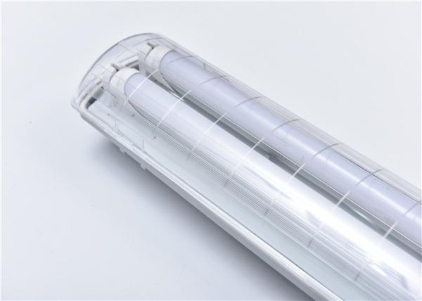 Dispositivos elétricos claros conduzidos impermeáveis do tubo 2x18w 2x36w de IP65 T8