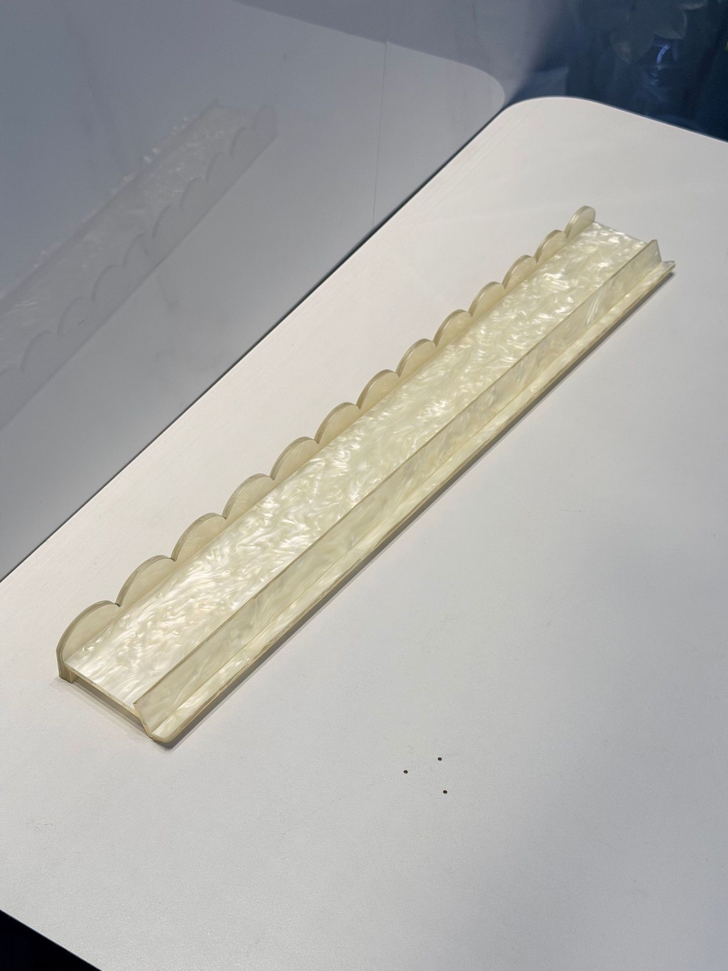 Custom Acrylic Mahjong Tile Pusher Rack — Thickened Mahjong Tile Holder, Magnetic Design, Factory Bulk Supply