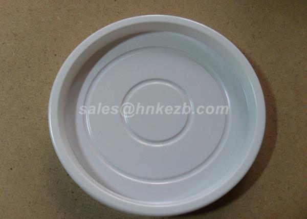 Food Grade Brown Dome Paper Cup Lid 80mm / 90mm No Smell With Logo