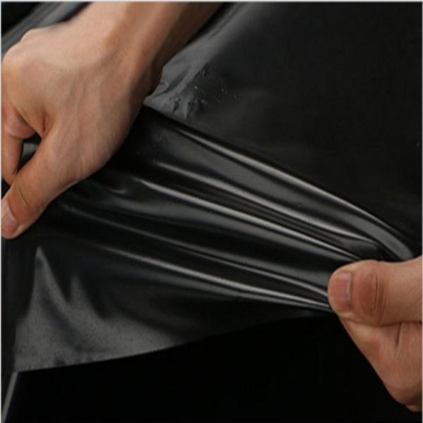 Geomembrana preta Liner de lago de peixe para piscinas de peixe Superfície Duplo liso Single liso