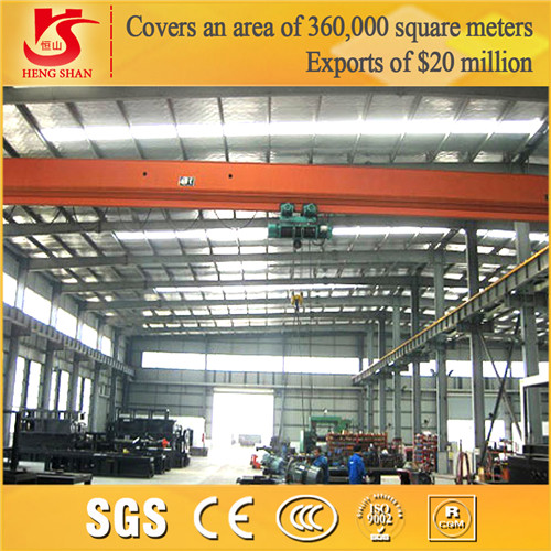 ld type workshop use top running overhead crane single girder