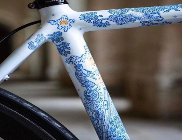 Eco Friendly Washable Road Bike Frame Stickers Decals Offset Printing