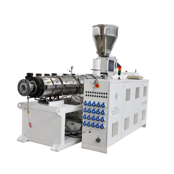 65/132 80/156 80/173 92/188 Extrusora cônica de parafusos para tubos e perfis de PVC para alta velocidade