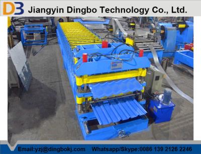 Glazed Roof Tile Forming Machinery with High Speed for Steel Structure Workshop