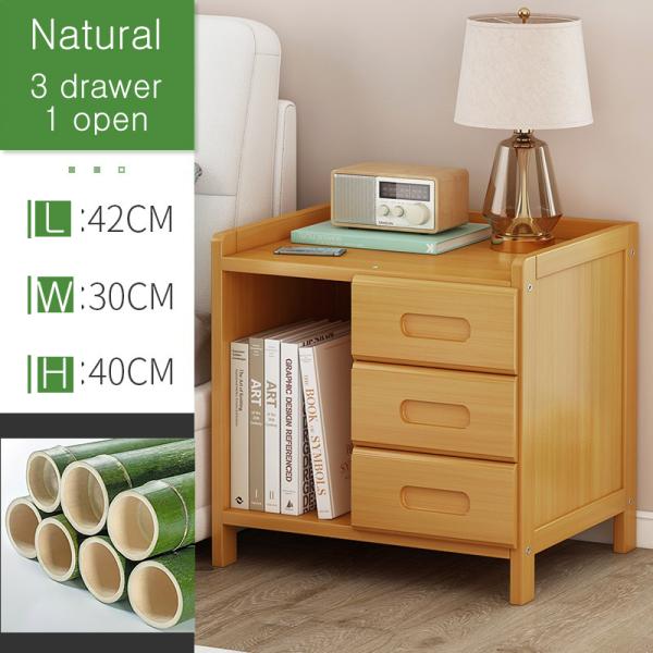 Bedroom Furniture Nightstand with Drawers Small End Table for Storage Desk Bed Side Organizer Cabinet Shelf