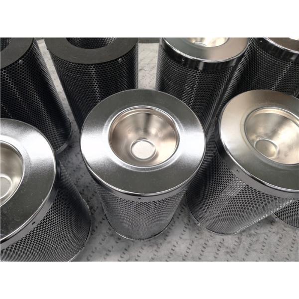 100mm 200mm Hydroponic Air Filter Bright Chromed flange High IAV Grow Odor Scrubber