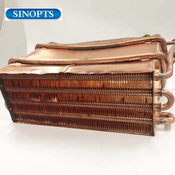                  Hot Sale Instant Gas Water Heater Parts Brazed Plate Air Plate Copper Coil Heat Exchanger             