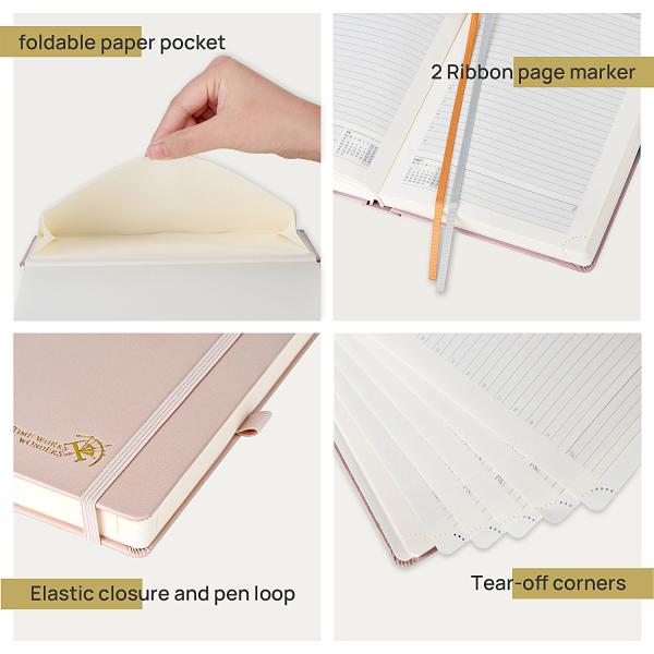 A5 Daily Agenda 2023 Daily Planner Yearly Monthly Plan Paper Pocket Tear Off Corners