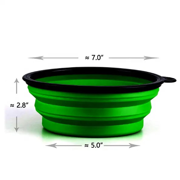 Пакета складного шара поставщиков любимца силикона безвредный 2 для перемещения