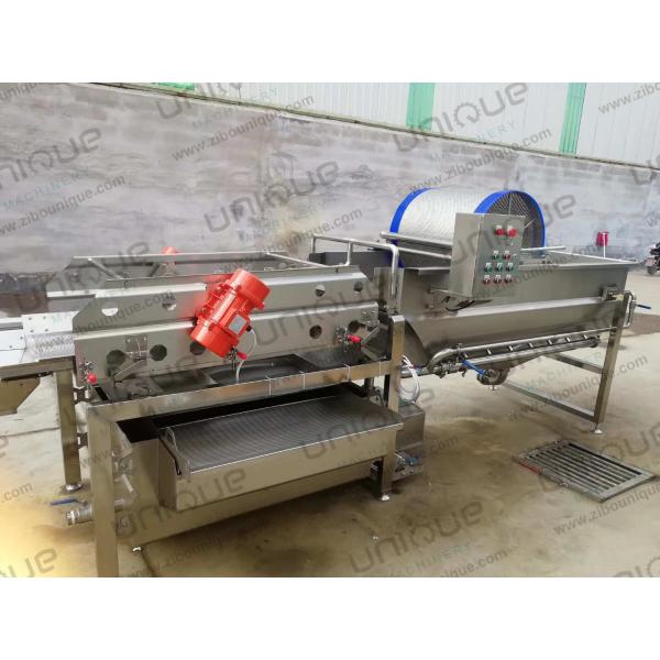 220v/ 380v/ Customized Salad Helix Washing Machine for Farms Fresh Cut Vegetables