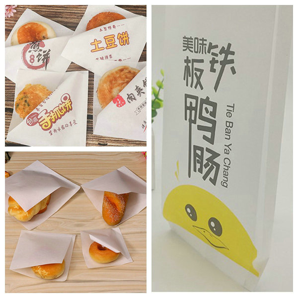 бумага ремесла фильма pe белая 40gsm 50gsm бумага ремесла нетоксического фильма PE 60gsm + 10g белая для упаковки печенья