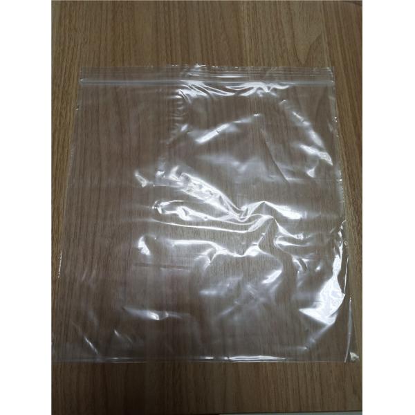 Resealable PE Plastic Bags With Ziplock Closure , Package Plastic Bags Waterproof