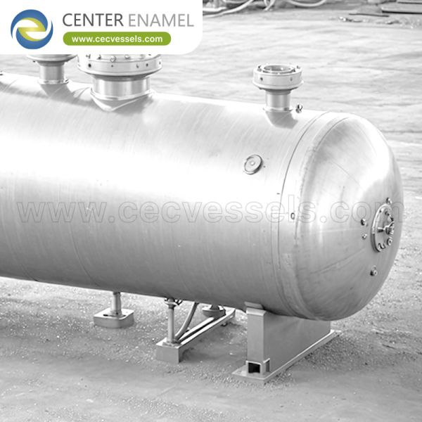 Stainless Steel Hot Water Pressure Vessel with 0.1-10 Mpa Design Pressure and Customized Size for Industrial Applications