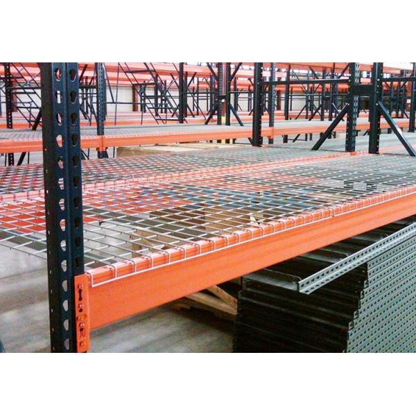 Industrial Channel Warehouse Storage Metal Steel Galvanized Wire Mesh Deck Rack
