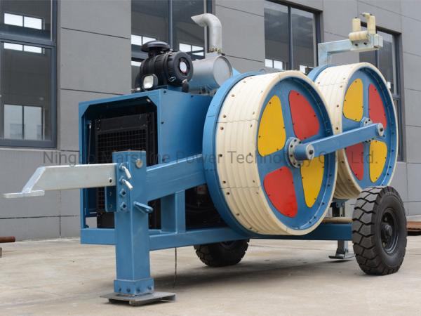 40 kn Tensor hidráulico de puxador para enrolamento de linhas aéreas de transmissão