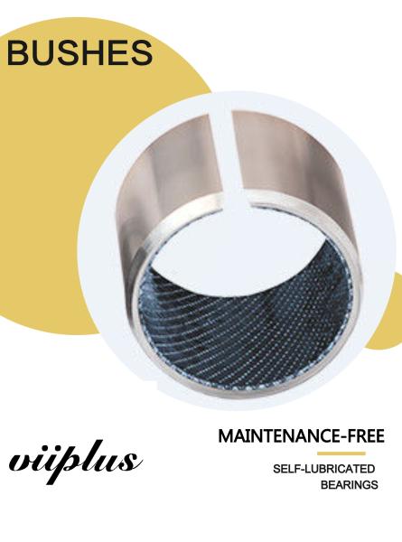 Kevlar Woven Bearing Strips Stainless Steel Metal With Kevlar Liner Bushes