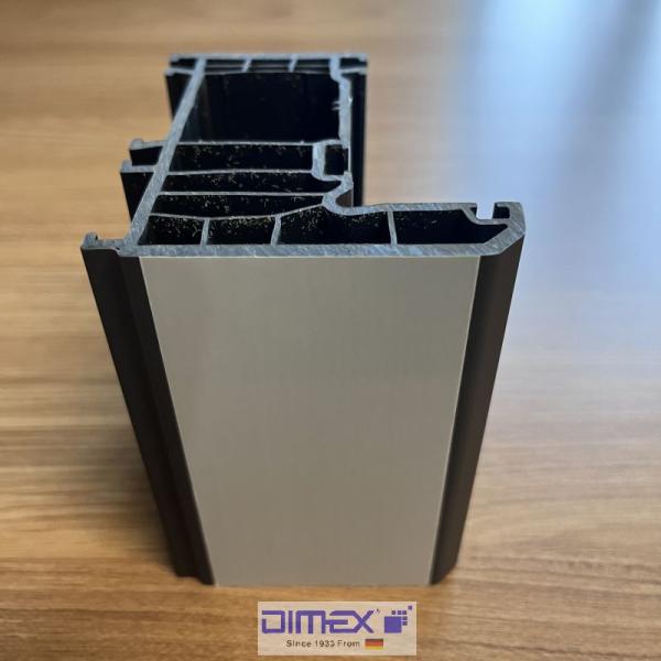 Окно окна DIMEX E90 UPVC профилирует ядровую изоляцию