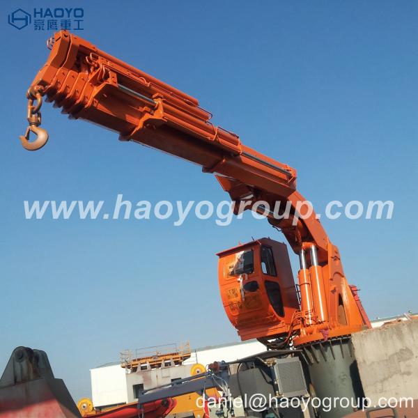 Hydraulic 360 Degree Slewing Deck Crane In low price for sale
