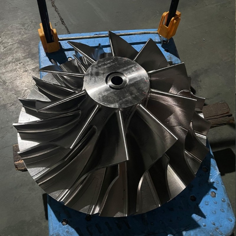 Anti Corrosion Centrifugal Compressor Impeller ODM CNC Impeller
