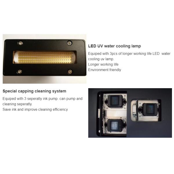 90*60cm Print Dimension 340KG Bottle Printing UV Flatbed Printer with DX8 Heads