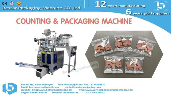 Mix hardwares counting and packing machine