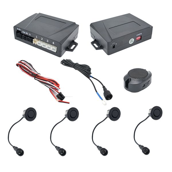 12V DC Ultrasonic Car Reverse Parking Sensor System Front Rear for Subaru Suzuki Tesla