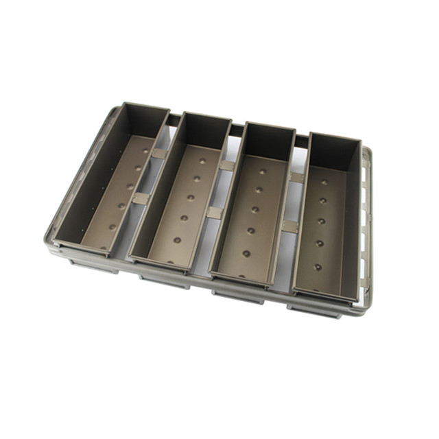 RK Bakeware China Foodservice NSF 9' 'Алюминиевая хлебная кастрюля 4 ремней Высокое качество Пульман хлебная кастрюля