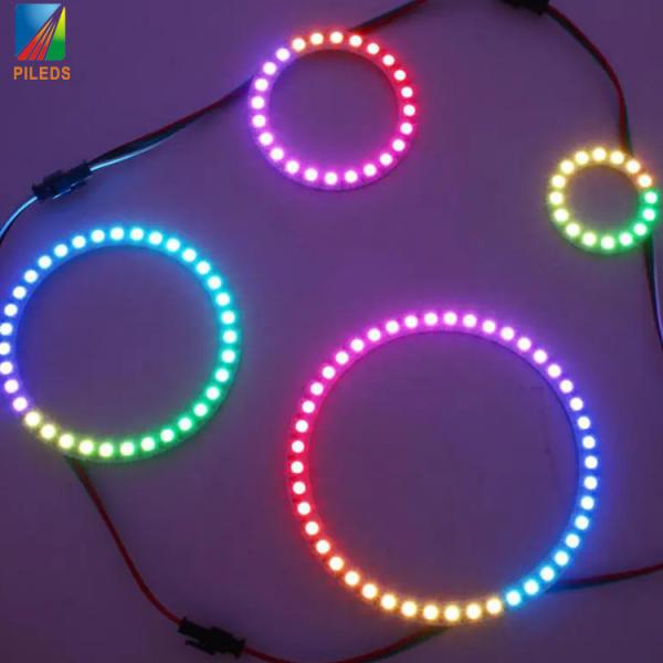 Адресованный пиксель LED Circle DC 5V WS2812 5050 RGB полный цвет