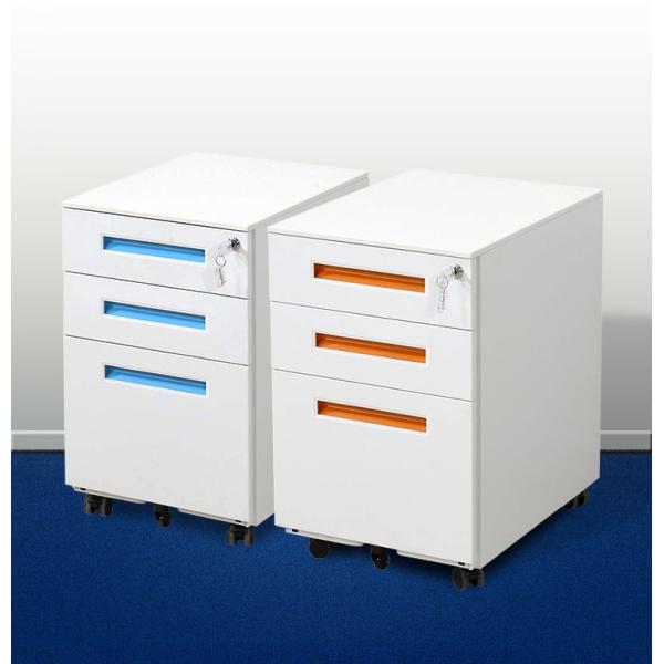 Keda 3 Drawer 0.150 CBM Steel Mobile Pedestal