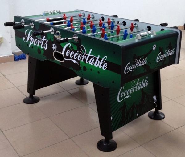 5FT Football Game Table Wooden Soccer Table MDF Game Table ABS Balanced Player