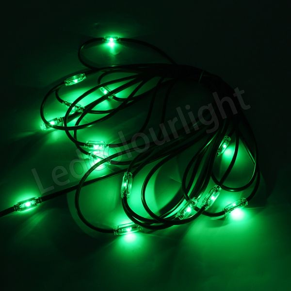 Mini Bean 3D LED Pixel Light Strings For Outdoor Party Holiday Festive Lighting