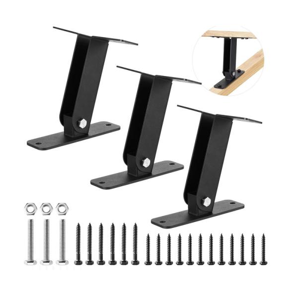 Nonstandard Pergola Roof Riser Beam Brackets Kit for Adjustable Saddle Roof Brackets