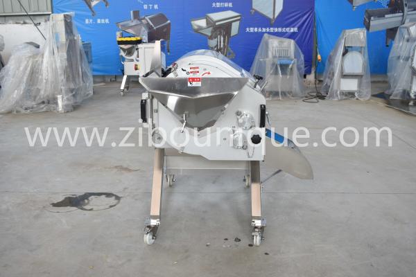 Industrial Cube Cutting Machine for Vegetable Processing Units Stainless Steel 304