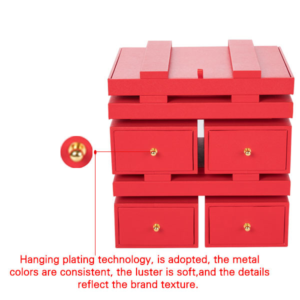 At Home Large Stand Up Jewelry Box , Display Luxury Necklace Gift Box