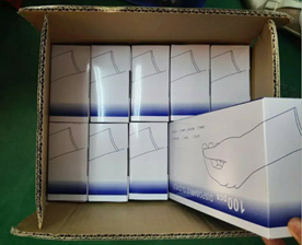 Examination Latex Nitrile Gloves Disposable Medical Use Anti Virus Gloves