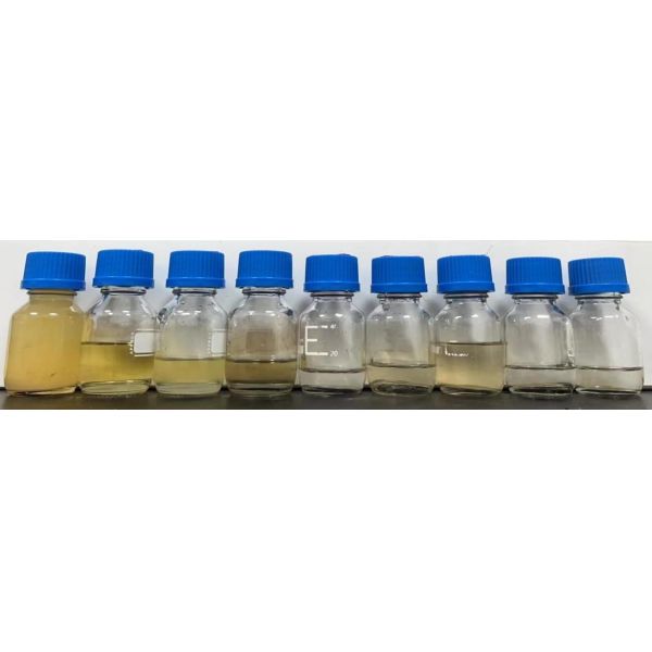 Electrochemical wastewater treatment equipment for petrochemical industries. No chemicals are required, no solid waste is generated, and the electrodes do not scale or clog.