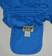 Mid Blue Protective Work Clothing Long Trousers For Chefs Customizes Size