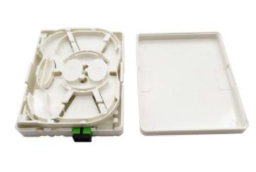1C 2C Mini FTTH Fiber Optic Terminal Box Faceplate Socket Panel Wall Mounted application