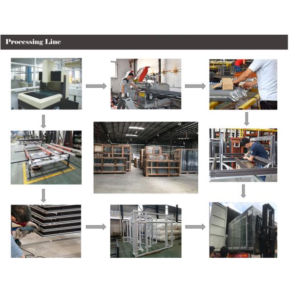 Reflective Double Glass Aluminium Swing Door Aluminium Spring Doors for Hotel Lobby