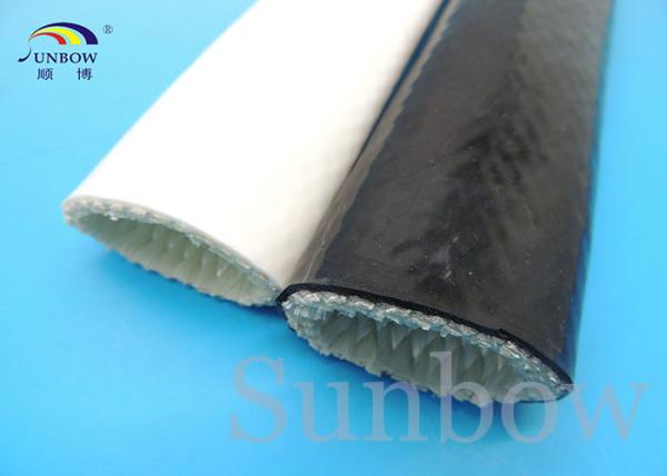 Fire Resistance Silicone Fiberglass Fireproof Sleeve Anti - Splashing