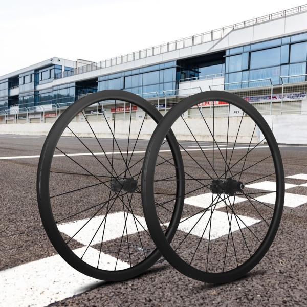 30mm Frame Mountain Bike Wheelset High Road Carbon Fiber Wheel Set 120 Ring Disc Brake