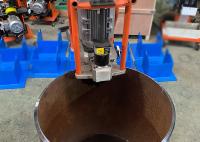 Máquina de trituração lisa de chanfradura portátil do ângulo ajustável da máquina da placa de aço