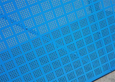 Outer Frame Formwork Perimeter Safety Screens 0.5mm Thick Plate For Power Station