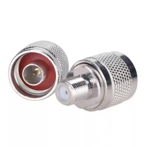 N Male Plug To F Female Pure Copper Converter RF Adapter Connector