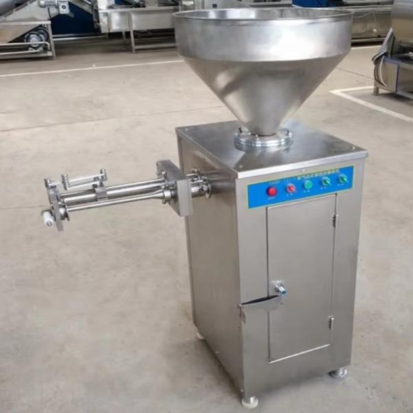 300 Kg/h Industrial Horizontal Hydraulic Sausage Filling Machine