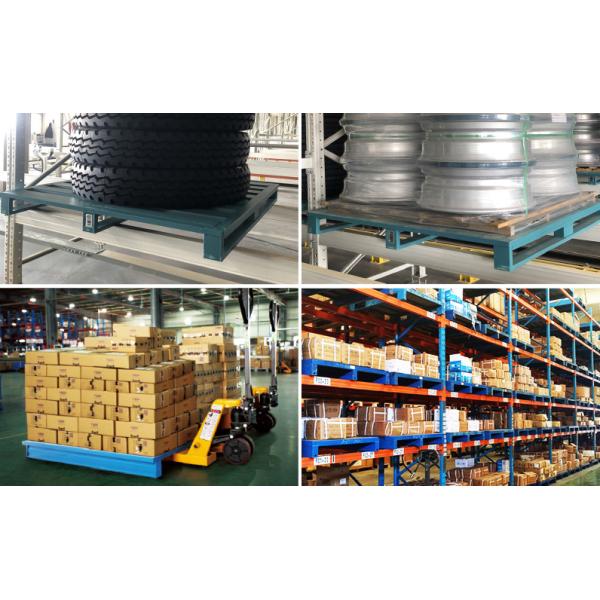 A01: Plastic Spraying Steel Pallet Single Deck Steel Pallet Metal Pallet