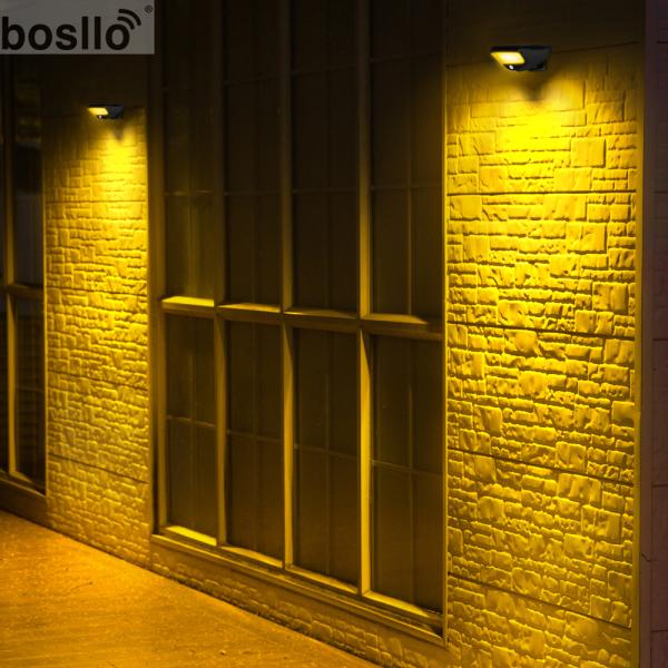 Наружные солнечные фонари Черный / Серебряный солнечный идеально подходит для промышленной