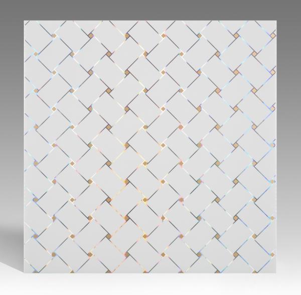 Hot Stamping Surface PVC Ceiling Tiles Flat Board Type Environmental Material