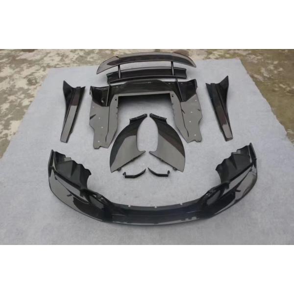 Kit de carrosserie en fibre de carbone de haute qualité pour McLaren MP4-12C Mp4-12c Fibre de carbone avant pelle arrière diffuseur jupe latérale